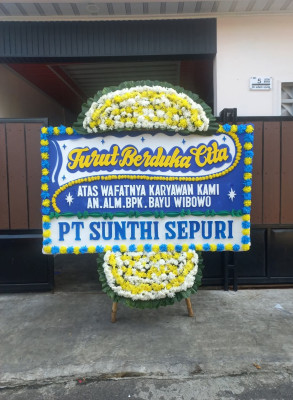 Papan Bunga Duka di Parak Laweh Pulau Aia Nan Xx
